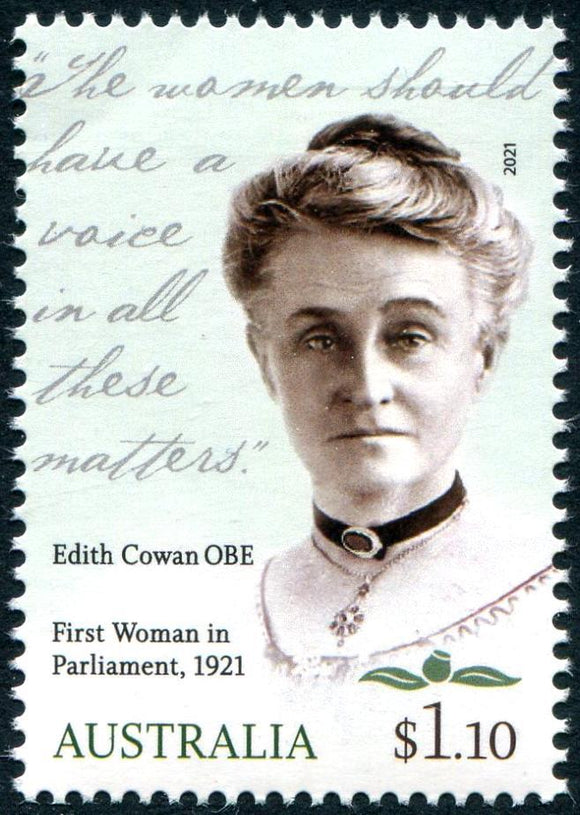 AUS2021-04 Australia Edith Cowan, Women in Parliament (1)
