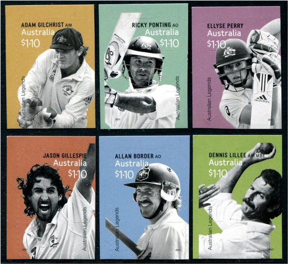 AUS2021-13SA Australia Legends of Cricket Self-Adhesive (6)