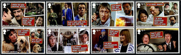 GRBR2021-03 Great Britain Only Fools & Horses TV Sitcom Setenant Pairs (4)