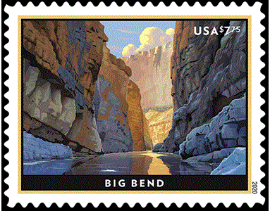 US #5429 Big Bend US Priority Mail Single MNH